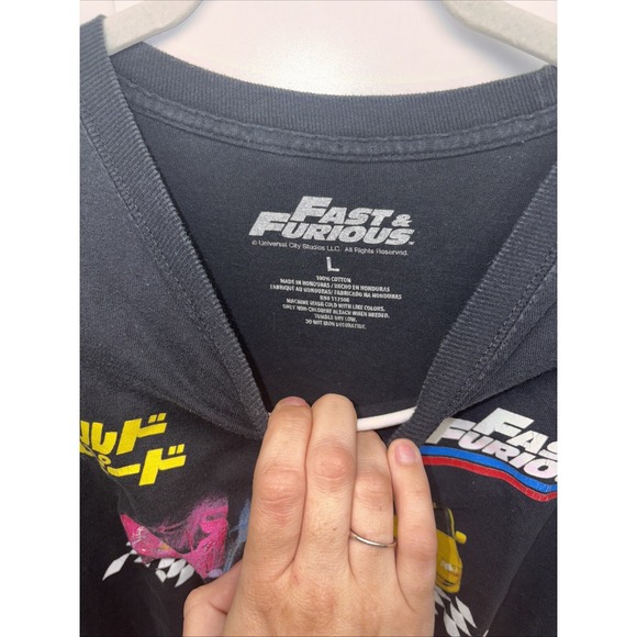 Fast And Furious Movie‎ Promo Vintage Style Long Sleeve T Tee T-shirt Large - Picture 3 of 6